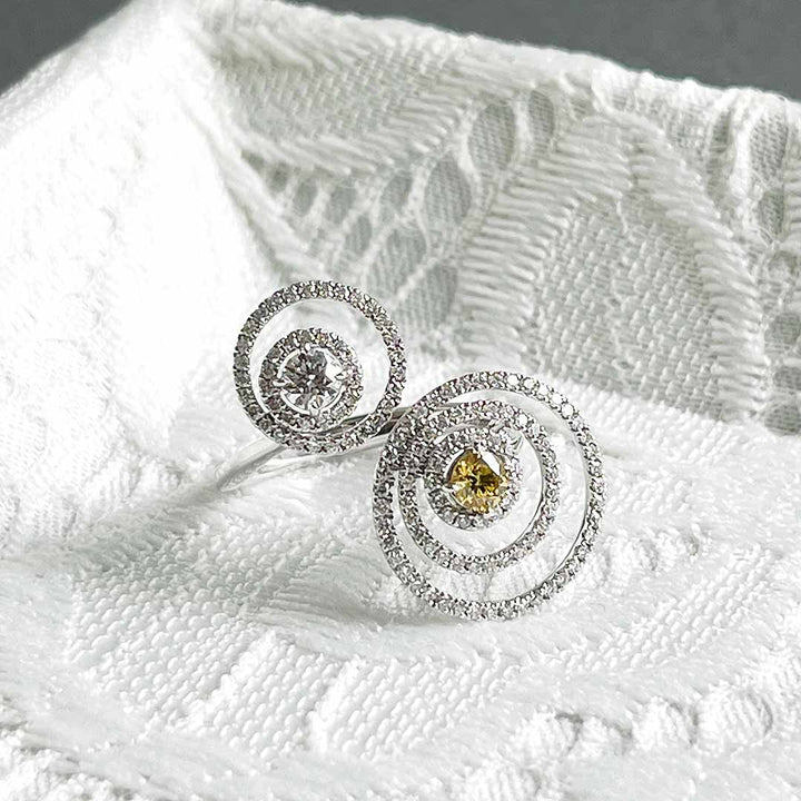 Yellow diamond ring (ring) | RD02947
