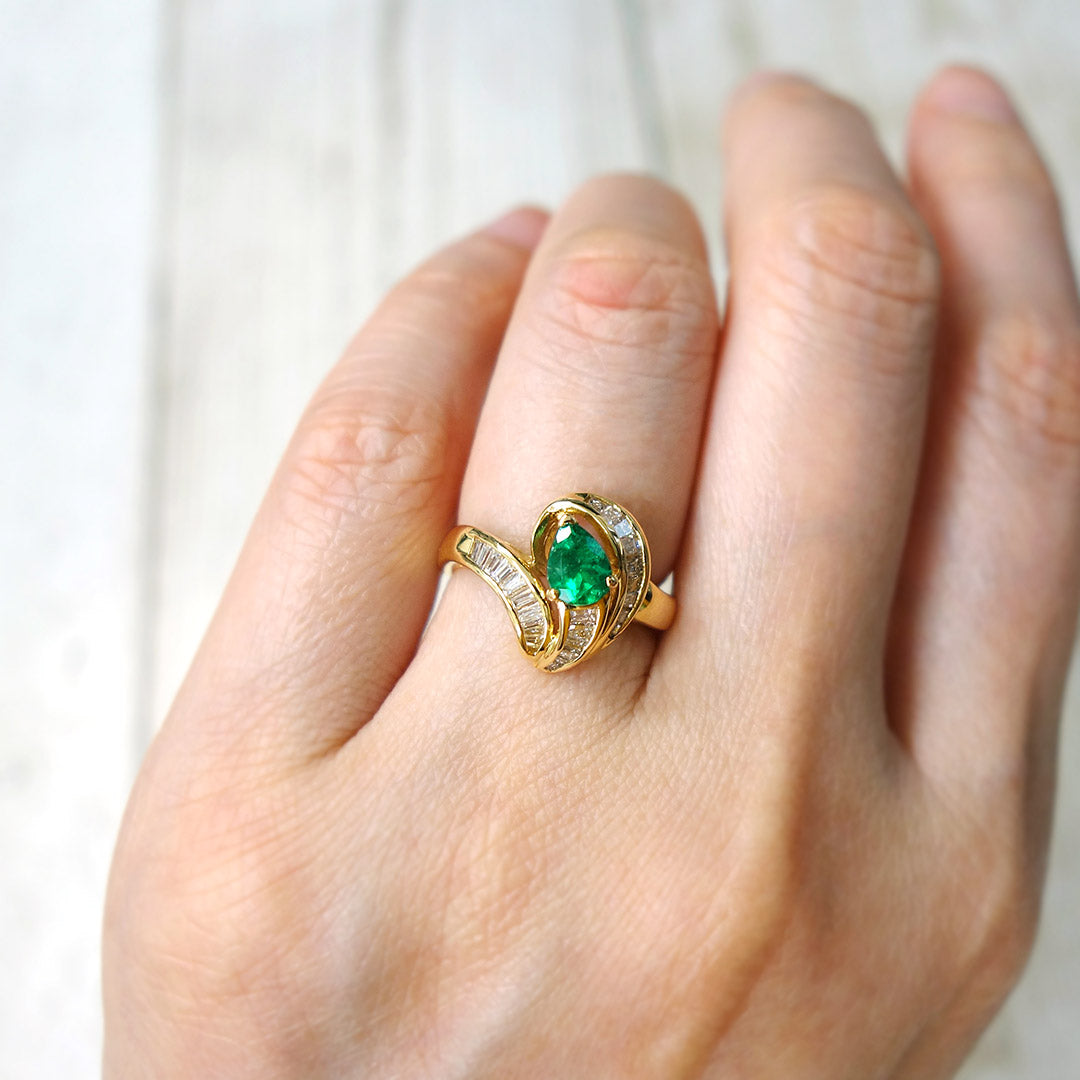 Emerald ring (ring) ｜ RE00320