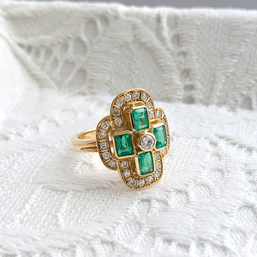 Emerald ring ｜ RE00368