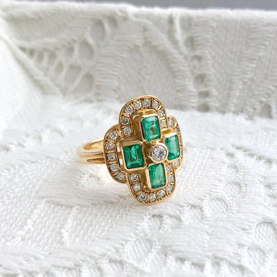 Emerald ring ｜ RE00368