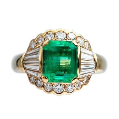 Emerald ring ｜ RE00369
