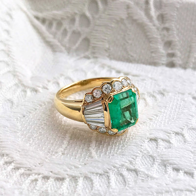 Emerald ring ｜ RE00369