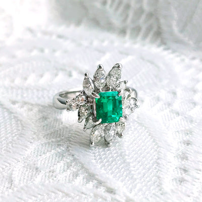 Emerald ring | RE00409