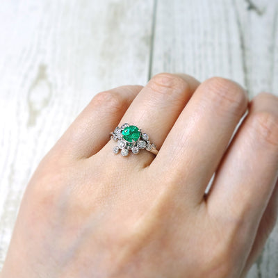 Emerald ring ｜ RE00434