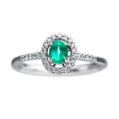 Emerald Cat's Eye Ring ｜ RE00436