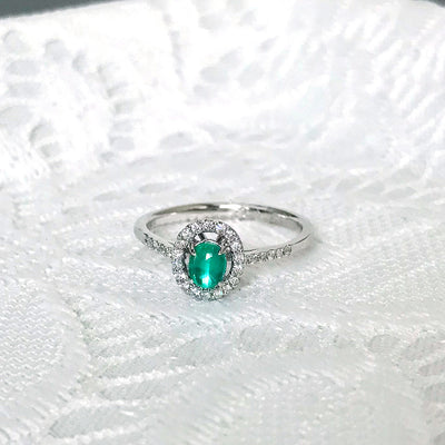 Emerald Cat's Eye Ring ｜ RE00436