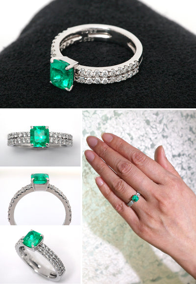 Emerald ring ｜ RE00440