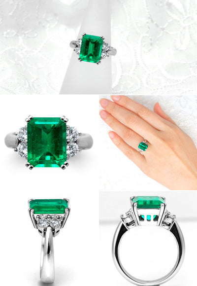 Emerald ring (ring) ｜ RE00462