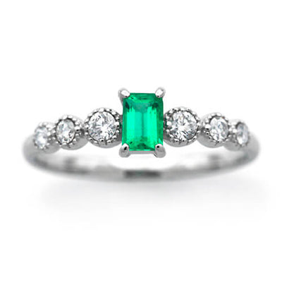 Emerald ring ｜ RE00475