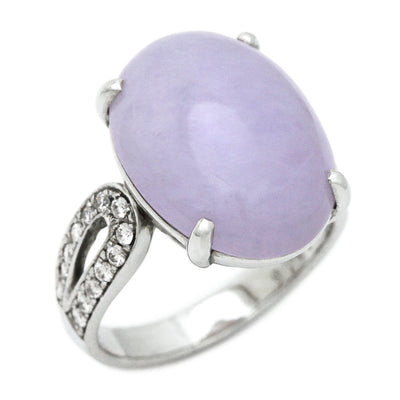 Lavender Jade Ring | RJ00137