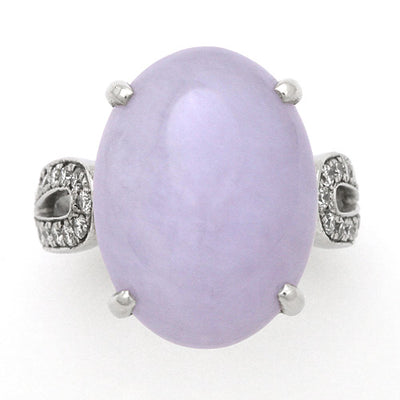 Lavender Jade Ring | RJ00137
