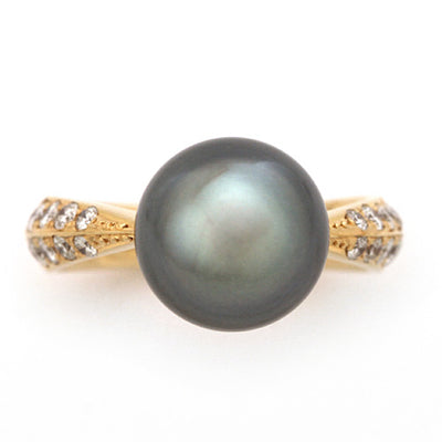 <tc>South Sea Black  Pearl Ring (Ring) ｜ RM02355</tc>