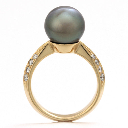 <tc>South Sea Black  Pearl Ring (Ring) ｜ RM02355</tc>