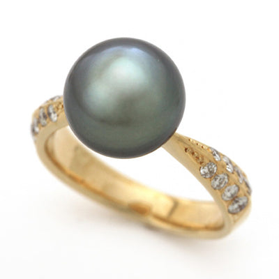 <tc>South Sea Black  Pearl Ring (Ring) ｜ RM02355</tc>