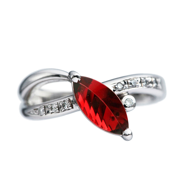 <tc>Garnet ring  ｜ RM03287</tc>