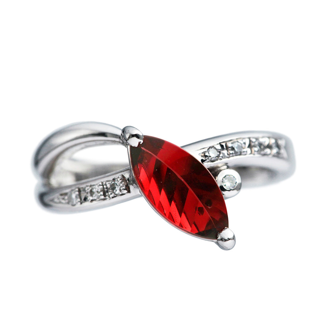 Garnet ring (ring) ｜ RM03287