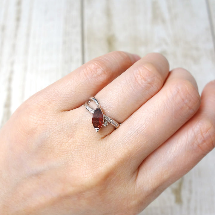 <tc>Garnet ring  ｜ RM03287</tc>