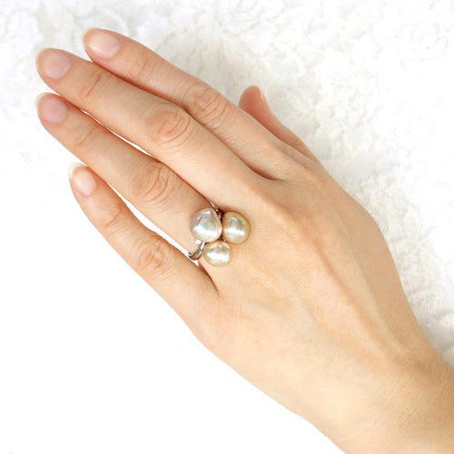 Freshwater pearl ring (ring) ｜ RM03363