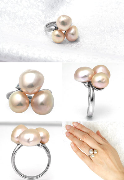 Freshwater pearl ring (ring) ｜ RM03363