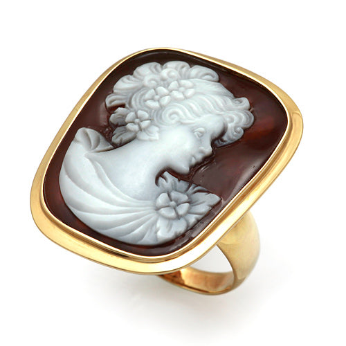 Chocolate Cameo Ring | RM03467