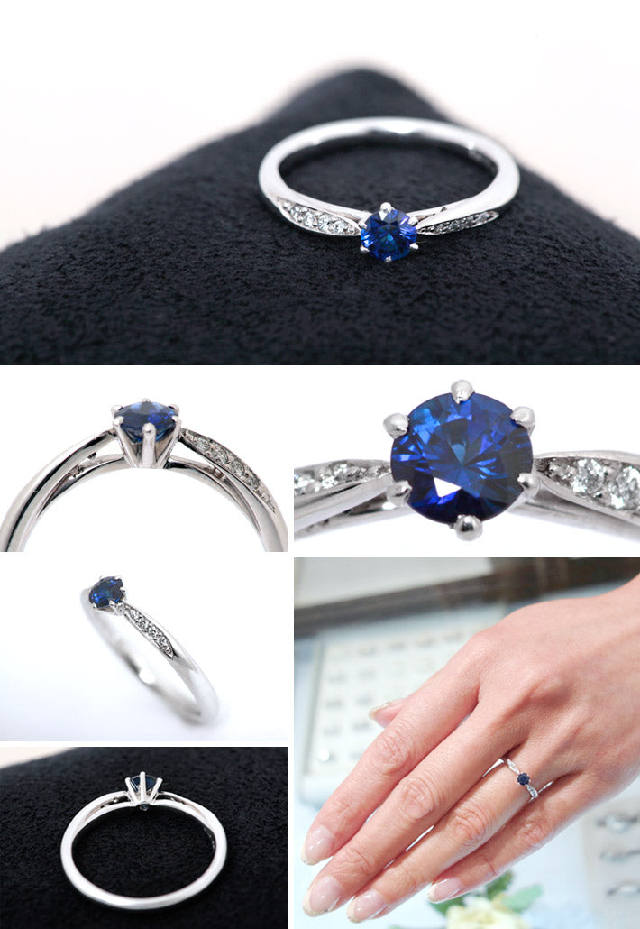 Engagement ring Sapphire | HD02407SA