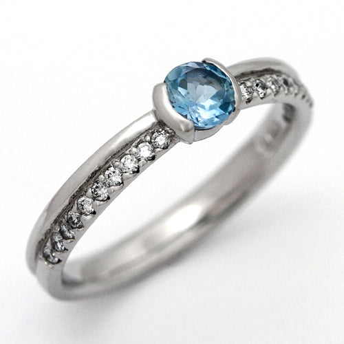 Engagement Ring Aquamarine | HD02576AQ
