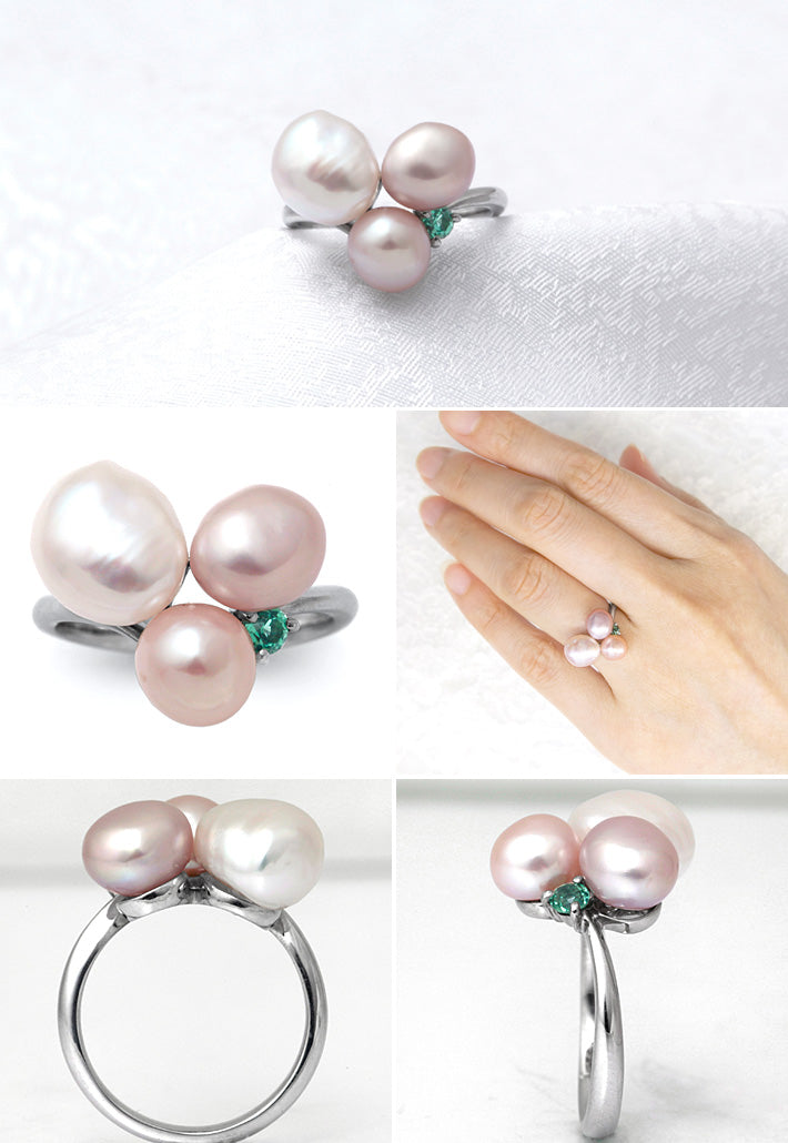 Freshwater pearl ring (ring) ｜ RM03724