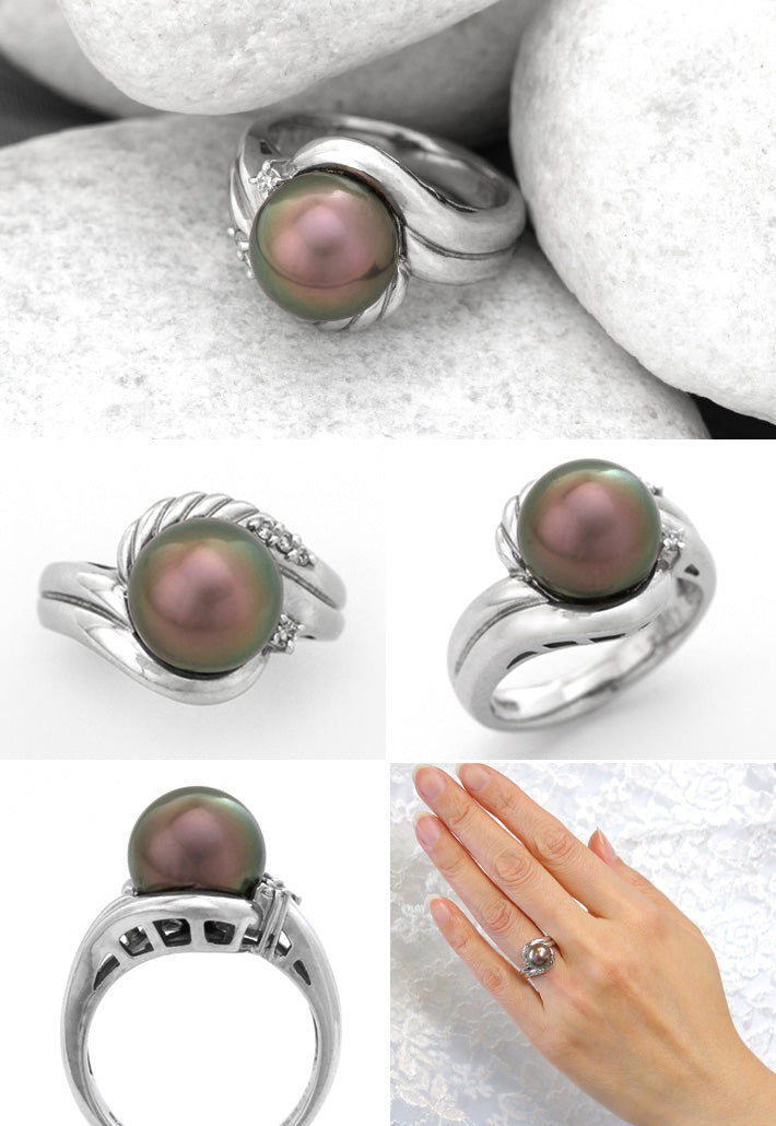 南洋黒蝶真珠 リング（指輪） ｜ RP00387