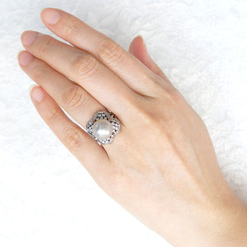 南洋白蝶真珠 リング（指輪） ｜ RP00740