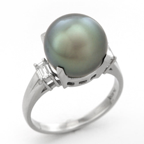 Tahitian Black Pearl Ring | RP00947