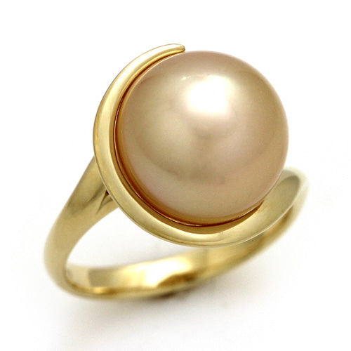 Golden Pearl Ring | RP00963