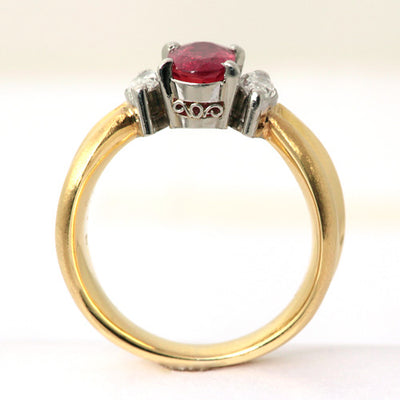 Orange sapphire ring (ring) ｜ RS00225
