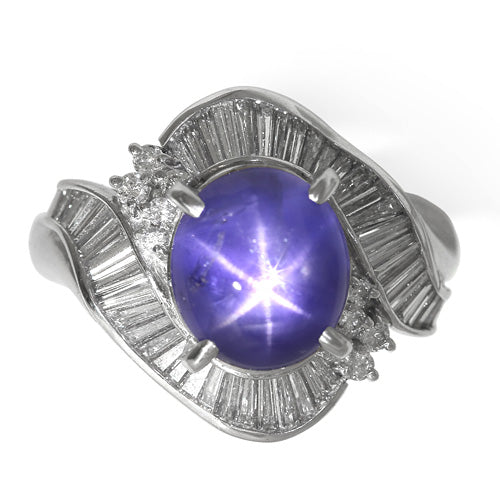 Star Sapphire Ring ｜ RS00418