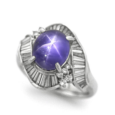 Star Sapphire Ring ｜ RS00418