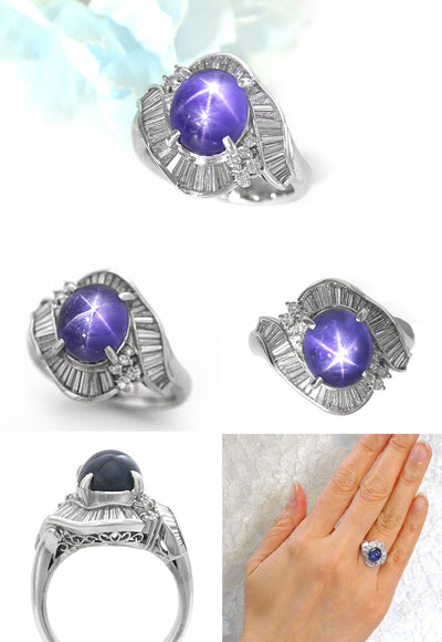 Star Sapphire Ring ｜ RS00418