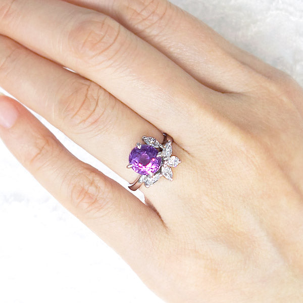 Purple Sapphire Ring | RS00530