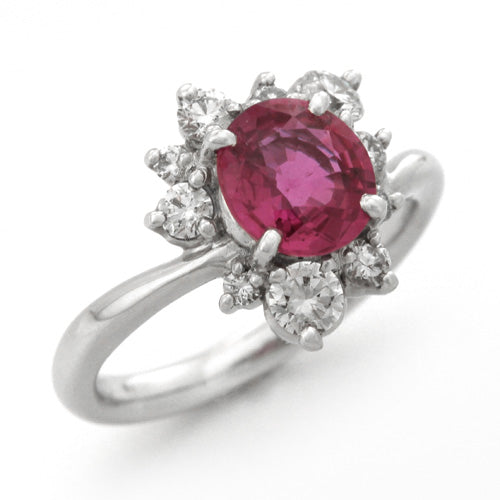 Pink Sapphire Ring | RS00663