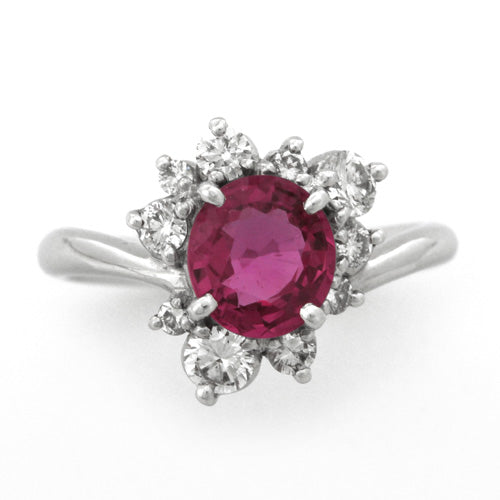 Pink Sapphire Ring | RS00663