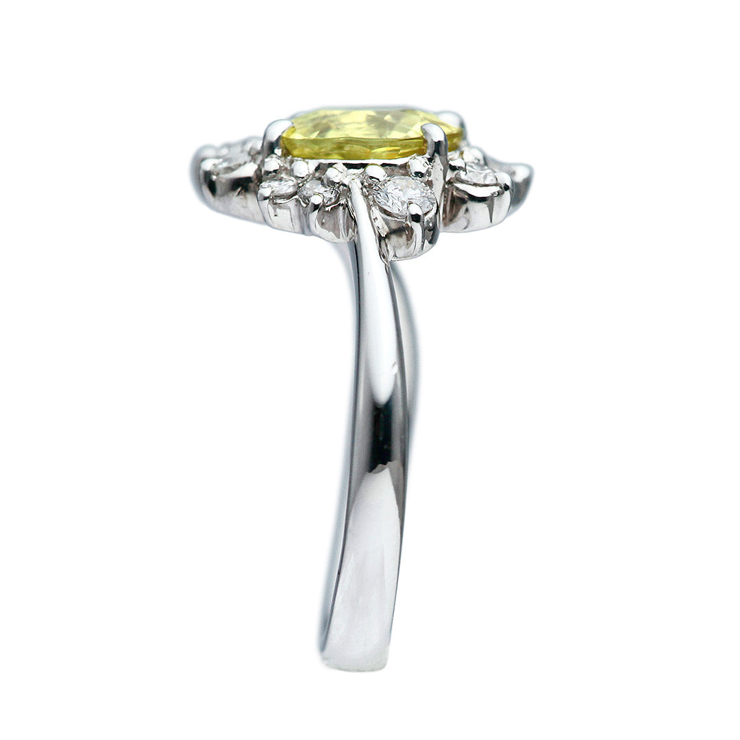 <tc>Yellow sapphire ring ｜ RS00669</tc>