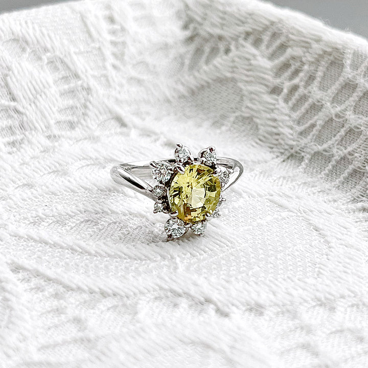 <tc>Yellow sapphire ring ｜ RS00669</tc>