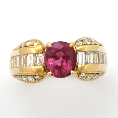 Pink Sapphire Ring | RS00672