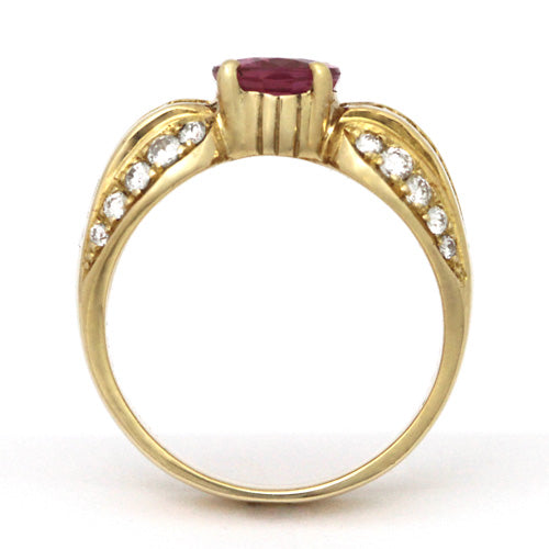 Pink Sapphire Ring | RS00672