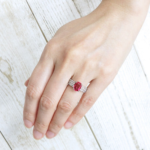 Padparadscha Sapphire Ring | RS00682