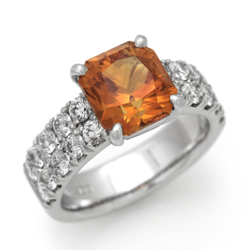 Golden Sapphire Ring | RS00683