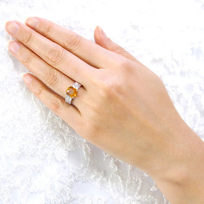 Golden Sapphire Ring | RS00683