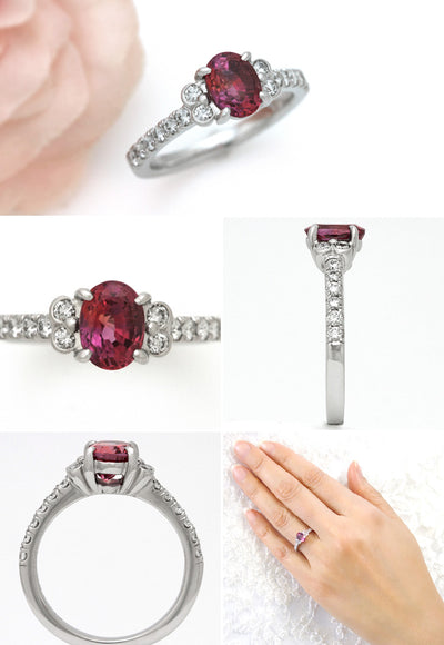 Pink Sapphire Ring | RS00693