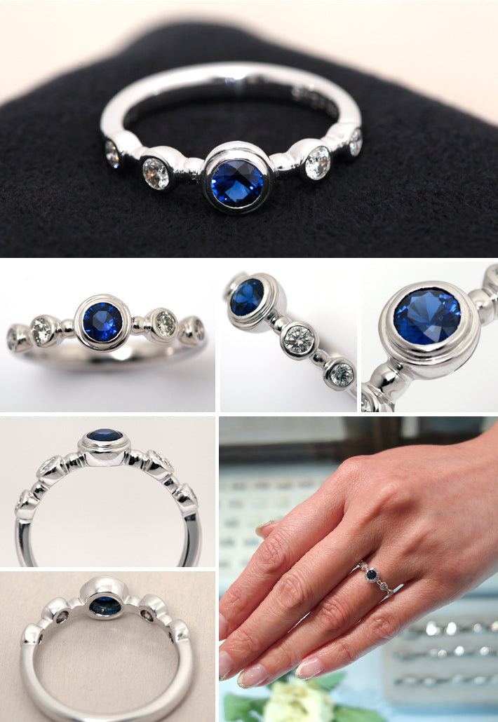 Engagement ring Sapphire | HD02549SA