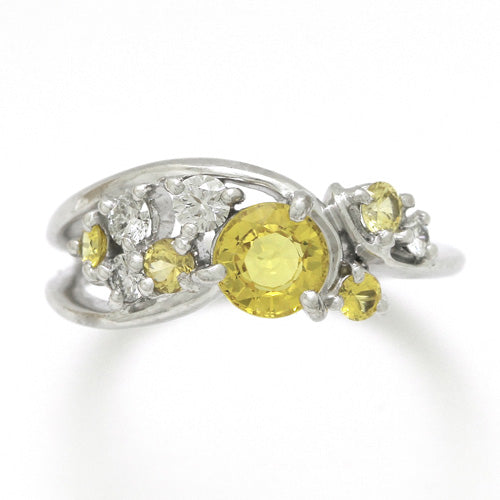 Yellow sapphire ring (ring) ｜ RS00723