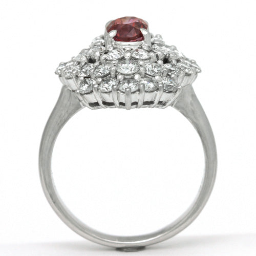 Padparadscha Sapphire Ring | RS00727