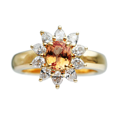 Yellow sapphire ring (ring) ｜ RS00730